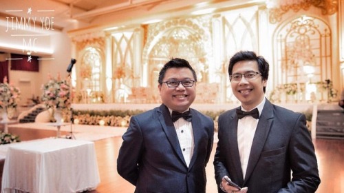 With the long lost friend, @masterjoesandy at The Wedding of @yohanliadi &amp; @felynhasan , 13.01.1