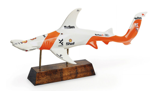 mclaren-soul:  Formula 1 - Shark Edition! Here you can see the MP4-8, MP4-19, MP4-21 and MP4-22. All