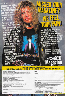 wcwworldwide:  WCW Magazine Subscription