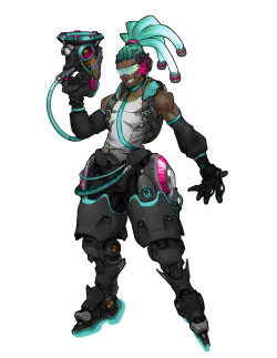 ceecee-pepper:  I made a Hatsune Miku edit of Lucio and I emailed/tweeted this to Blizzard and PlayOverwatch this was an hour of work and crying also resized because tumblr hates big pictures 