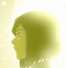 korractrify:13eclaire:My favorite part of Korrasami is that Korra went from looking at Asami like this:To looking at her like:yeah but no development