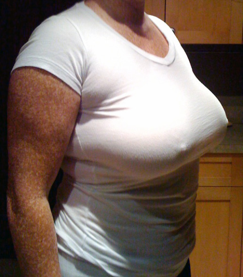 sarahthomasasu: Got a request for close-up pics in a white t-shirt, are these OK?