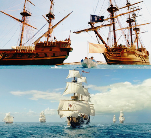 ellelans-graphics:Black Sails Appreciation Post-Ships (part 1).