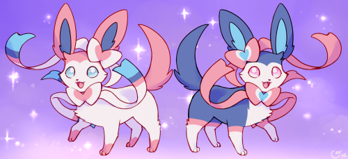 Porn photo strawberryfairies:  Sylveon fur patterns…!!