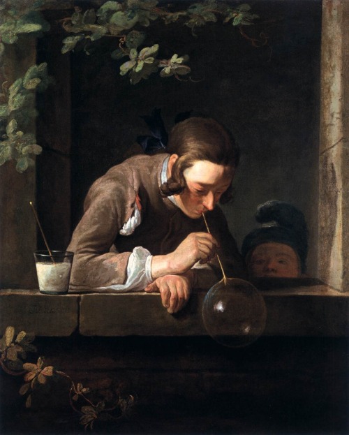 Soap Bubbles, c.1733-34 by Jean-Baptiste-Siméon Chardin