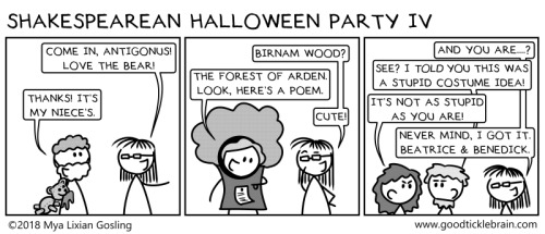 Shakespearean Halloween Party I-IV (Remastered)As Halloween is fast approaching (when did the run-up