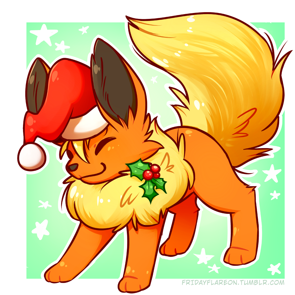 fridayflareon:its December! :D