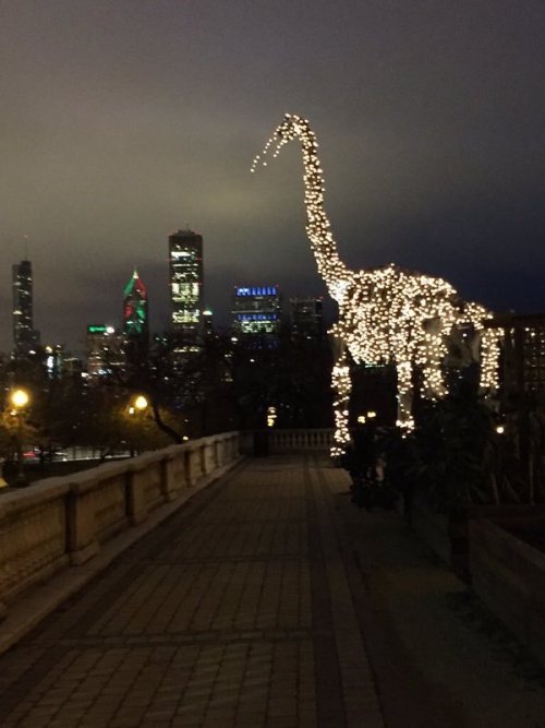 Tweeted by the account of “Sue the TRex”, Chicago’s Field Museum.&ldquo;How&rsquo;s the weather, bra