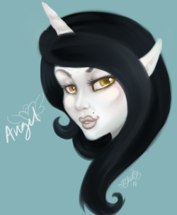 Angel Belongs To Purrincessa Humanized Paint Practice Xd