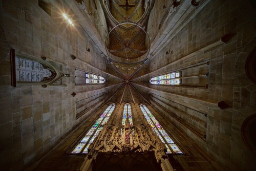 Marienkirche Reutlingen by xt6kv18 Auch dieser Bau wurde von der Ritterstiftskirche in Wimpfen beein