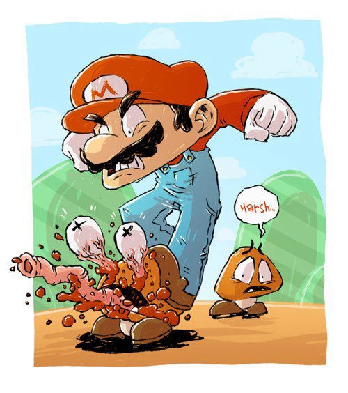 davincismurf:  That’s Harsh Mario lol