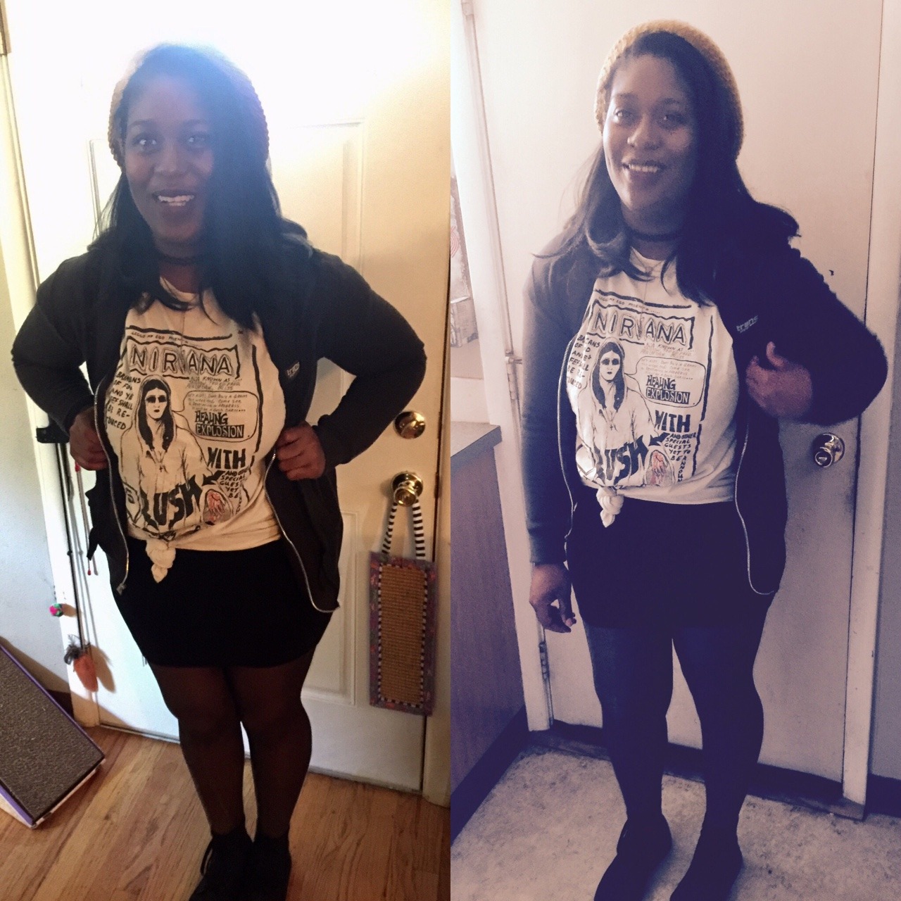 thedoghouse09:Her first day back to school! Proud Papa here. @iamapaperuniverse The