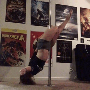lost-lil-kitty: kinkygothbrat: I put my pole back up TEACH ME YOUR WAYS!! 