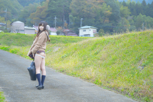 寒そう～( ￣▽￣)