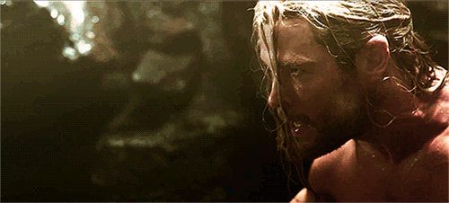 marvellingoverlife:Wet Thor in all rippling muscular glory..  @chlorokin