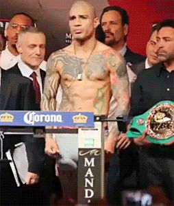 Cotto vs. Canelo Weigh In