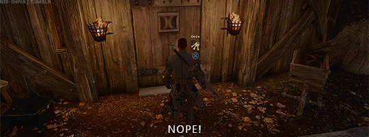 scumbag-solas:  nix-shiva:  i don’t just run around the Hinterlands looking for doors to break down.