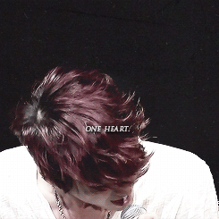  With slowed breath, we share one kiss.       