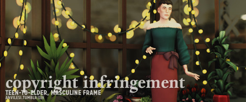anvilesi:[TS4] copyright infringement: a dress by sforzinda — something i whipped up on a whim after