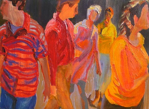 paperimages:  William Clutz, Orange Street
