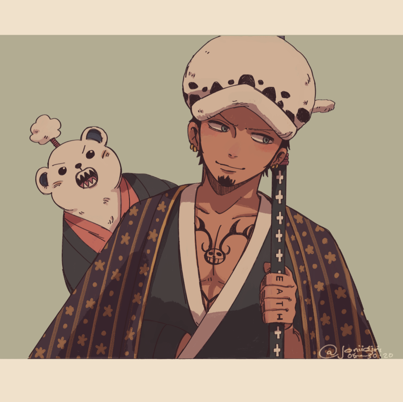 trafalgar law fan art