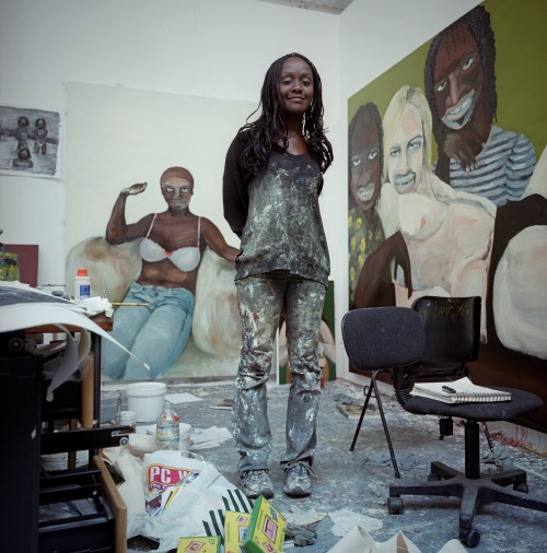 juliananderson:Lynette Yiadom-Boakye, Turner prize nominee for 2013-photographed here in 2003 whilst