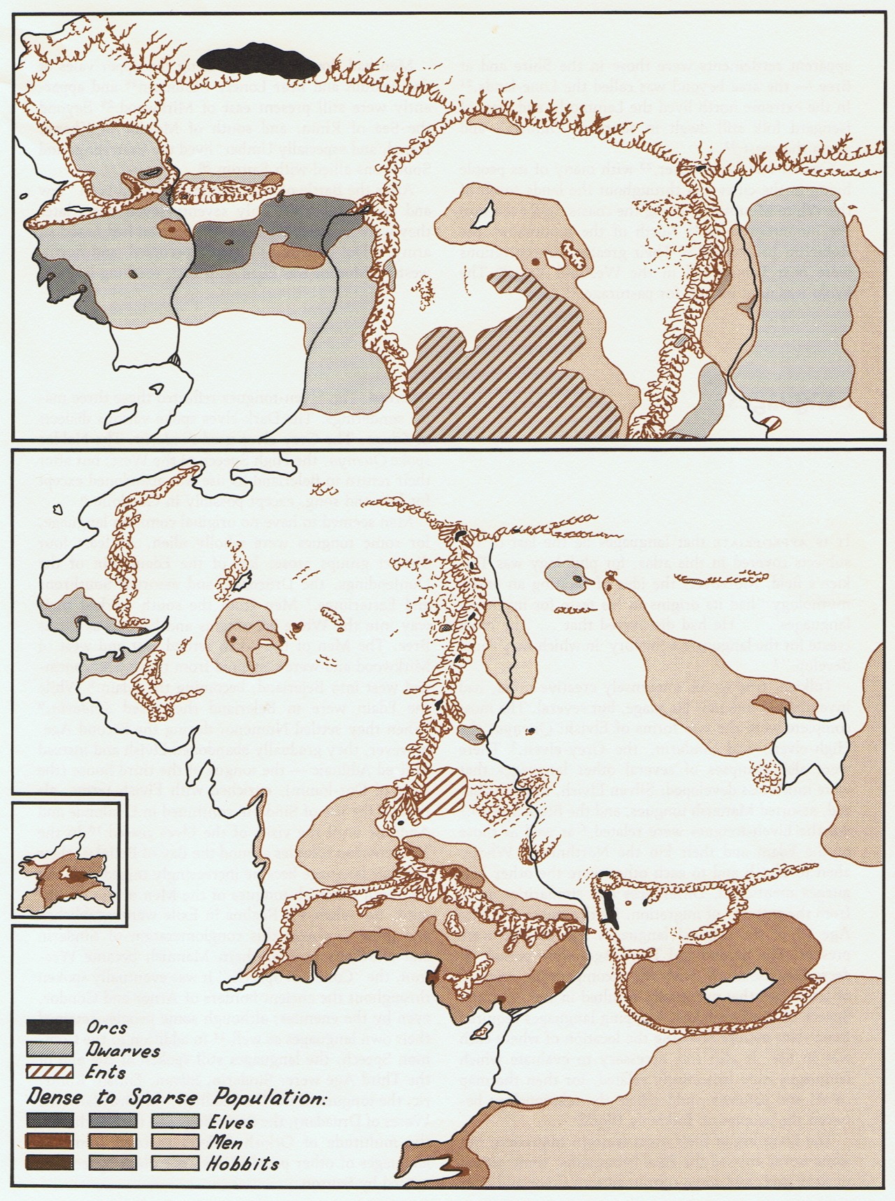 population of middle earth population of middle earth