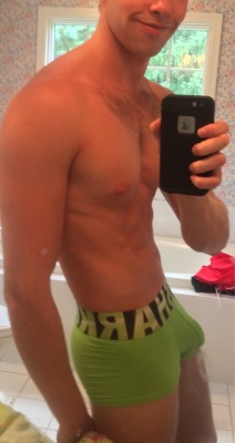 sexy guys with iphone mirror shoot