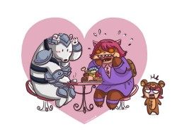 lunathekitsune:  LOL! Volibear and Tibbers