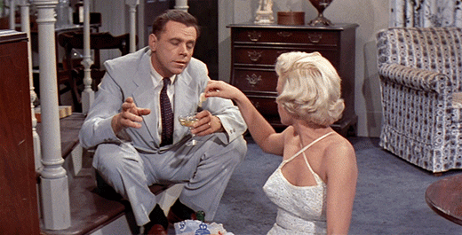 roseydoux:  Marilyn eating potato chips in The Seven Year Itch (1955) 