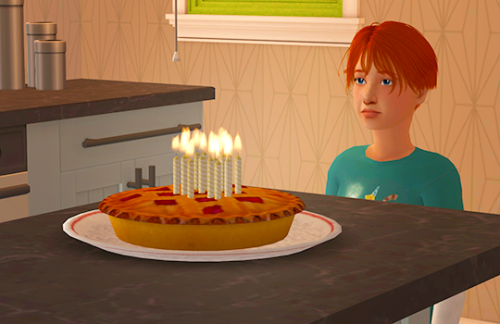 Jason makes it home just in time for Milo’s birthday. He doesn’t look too thrilled.Ah, E