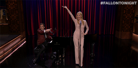fallontonight:  Jimmy and Gwyneth Paltrow sing Broadway versions of rap songs by