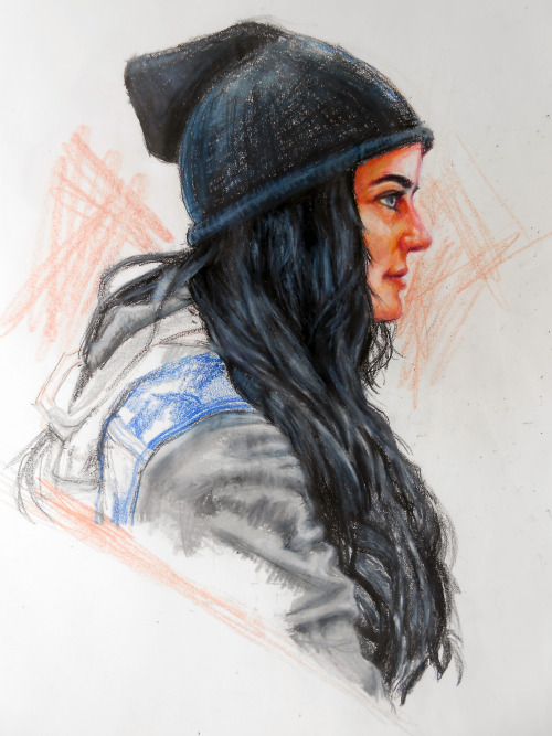 Alexandra14x18colored pencil on paper2015