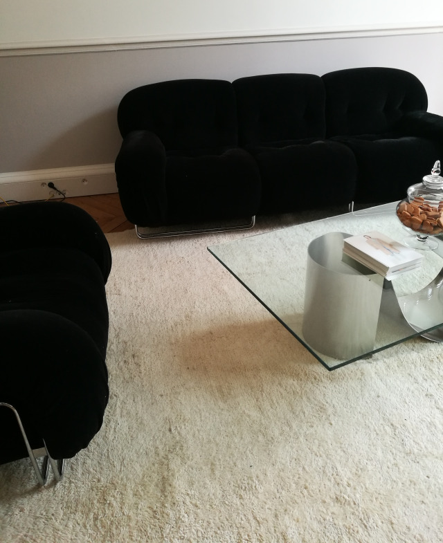 black couch on Tumblr