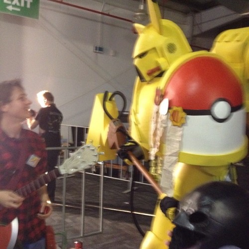 Cosplay competition winner! #supernova2014 #cosplay #pikachu #awesome #Pokemon #supernova #videogames