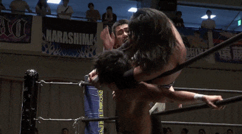 blackmaskjobber: Heavy dammage here, especially the out of ring hanging… Nice