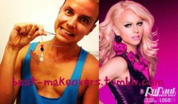best-makeovers:  Courtney Act - RuPaul Drag
