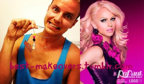 Courtney Act from best-makeovers.tumblr.com for beautiful-tg.tumblr.com