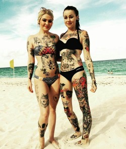 Tattoo'd ladies&metal