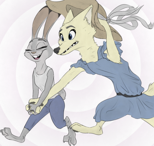 Another cute Skyehopps pic, this time by the ever-awesome Numbers (with no blog I can link to unfort