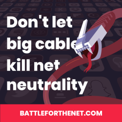 staff: The internet is keeping score Tumblr, we know you’ve been fighting valiantly to restore net neutrality. Whether you added widgets to your Tumblrs, or reblogged posts to spread the word to your followers, or contacted your reps asking them to