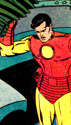 jthenr-comics-vault:  COMIC BOOK CLOSE UP I R O N  M A N / T O N Y  S T A R KTales Of Suspense #69 (Sept. 1965)Art by Don Heck &amp; Vince Colletta 