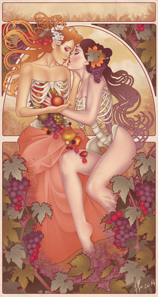ffoart:  Cheers, folks! I’ve finally finished my 2000 followers pic and just want