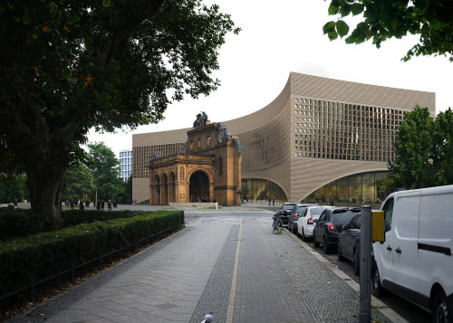 Dezain Net ドルテ マンドラップがドイツ ベルリンのミュージアム設計コンペで勝利