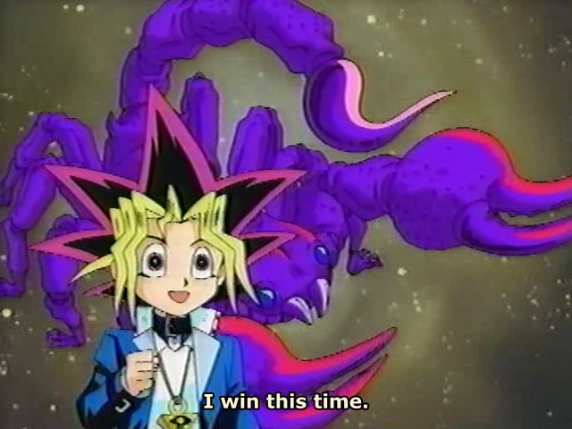 blueeyeswhitegarden:  psuedopurrloin:  ygocanonshuffle:  You think Duelist Kingdom