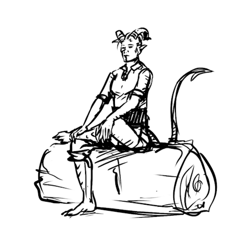 Thiking About How The Teif Beef Move Their Tails - Teiflings Aren't Cats Or Dogs Or Snakes Or Monkeys