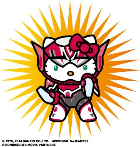tigerandbunnyftw:  Hello Kitty x Tiger &amp; Bunny collaboration From the official