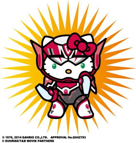 tigerandbunnyftw:  Hello Kitty x Tiger & Bunny collaboration From the official website 