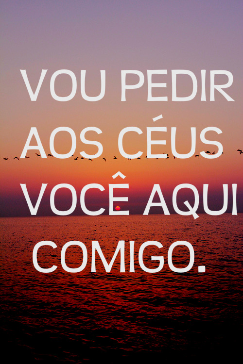 Cada qual com seu caos.