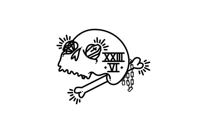 well-fed:  Ongoing Skull series by Jon Donaghy | www.jondonaghy.com 